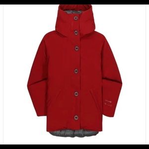 Patagonia Frozen Range Jacket in Molten Lava.